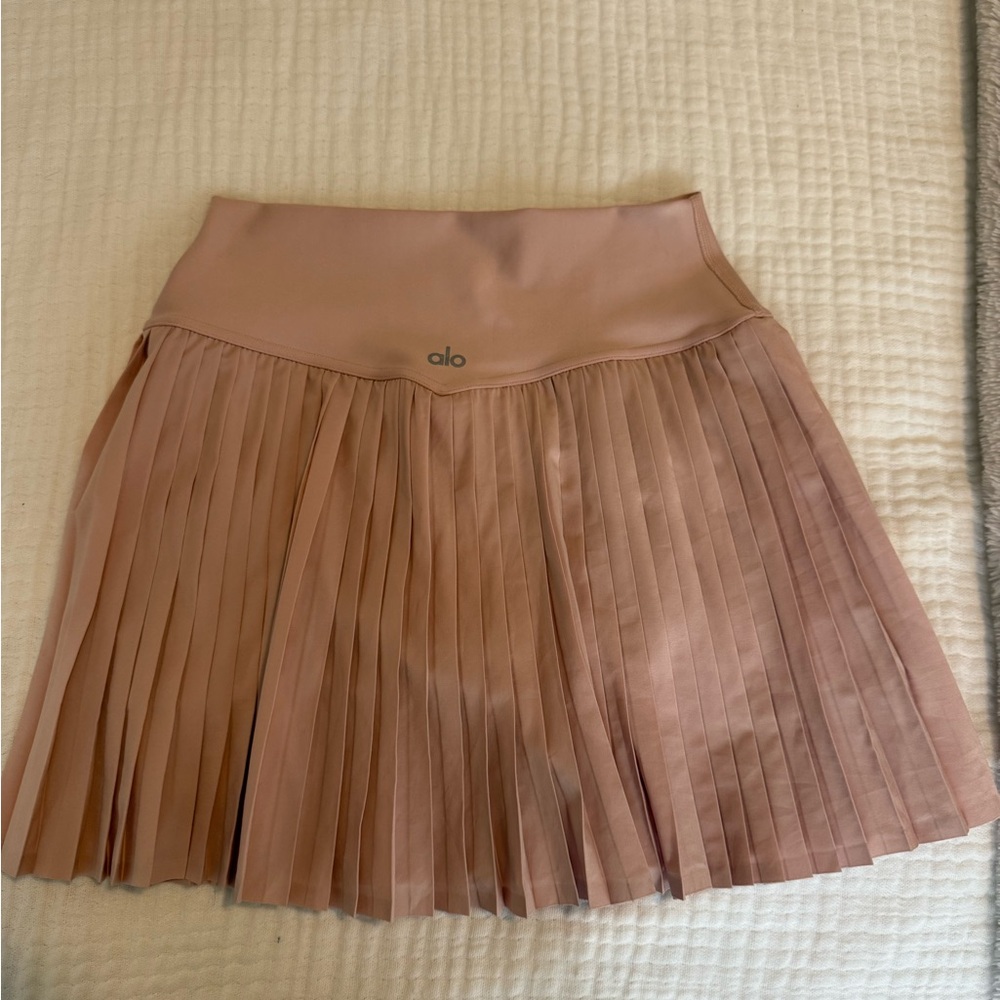 ALO Yoga ROSE QUARTZ tennis skirt
